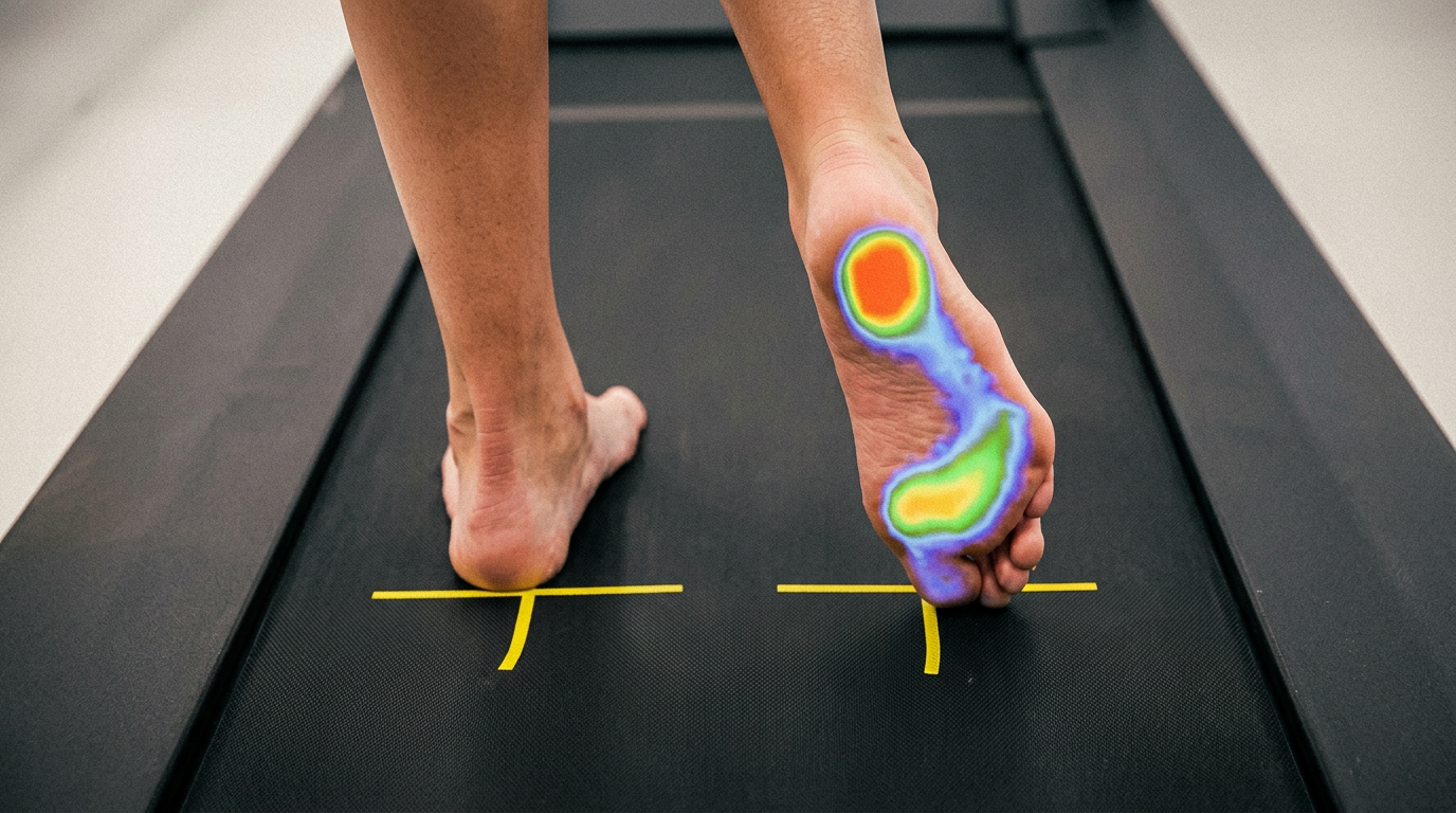 Atleta corriendo en pista al amanecer